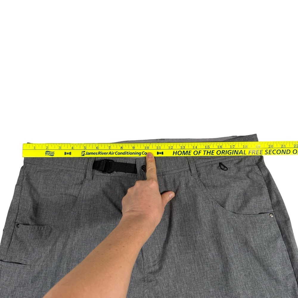Nebu Fitted B-52 Mens Gray Hiking Pants Lightweight Travel Outdoor Size 38x32 - Picture 15 of 16